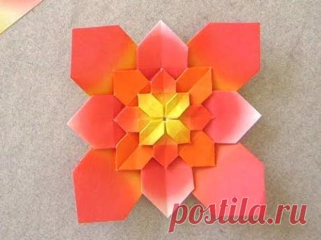 Origami Hydrangea by Shuzo Fujimoto