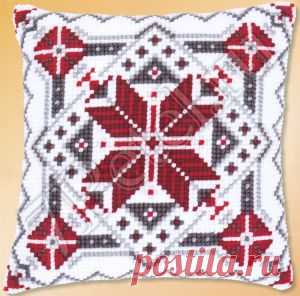 Снежинка 2 pn-0146120. Подушки и одеяла > Vervaco. Snow Crystal 2