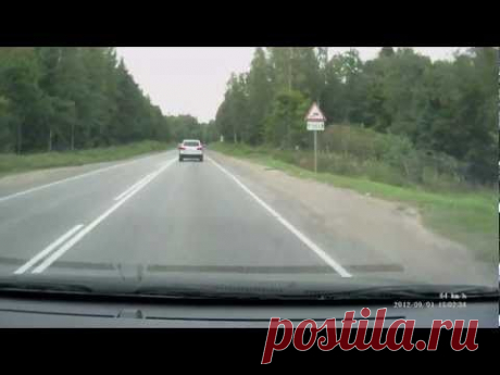 Самая лучшая запись с видеорегистратора - YouTube
