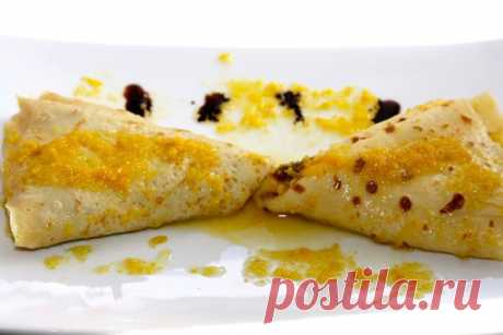 Блинчики Креп Сюзет. Блинчики Сюзет — очень вкусный десерт! Нежные блинчики, пропитанные фруктовым соусом — пальчики оближешь!