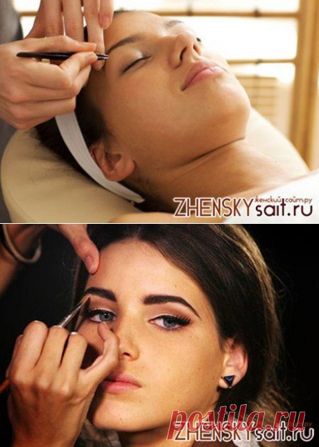 Особенности процедуры выщипывания бровей (видео) / Все для женщины