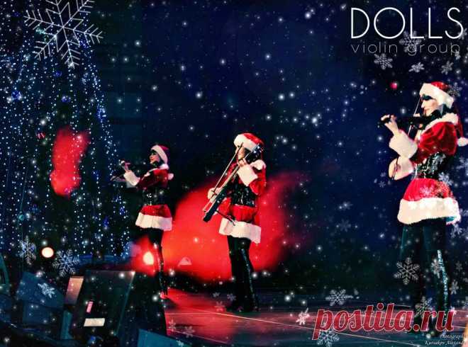 Новогоднее выступление Violin Group DOLLS в г.Орел