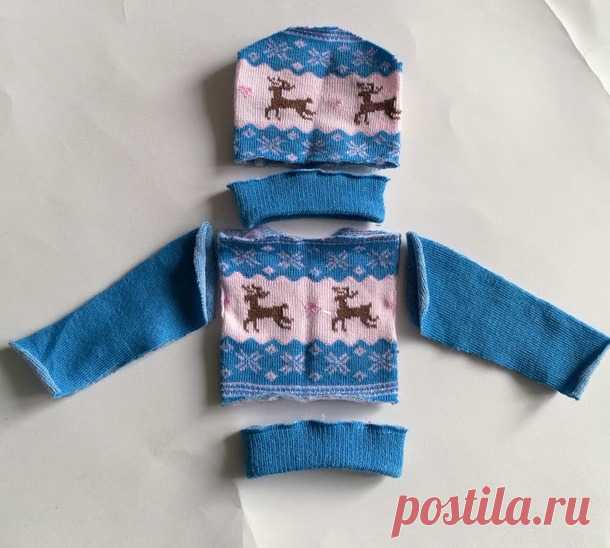 Носочное помешательство, или как мы будем шить куклам из носков ))) СОВМЕСТНЫЙ ПРОЕКТ - Гардероб для куклы - Страна Мам