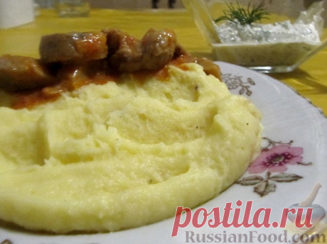 Рецепт: Картофельное пюре (тонкости и хитрости) на RussianFood.com