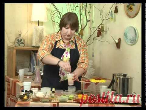 Как сделать мыло своими руками - мыло прозрачное (видеоурок)