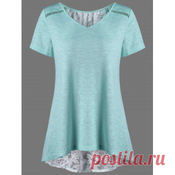 Floral High Low Hem Lace Up T-Shirt Fashion Clothing Site with greatest number of Latest casual style Dresses as well as other categories such as men, kids, swimwear at a affordable price.