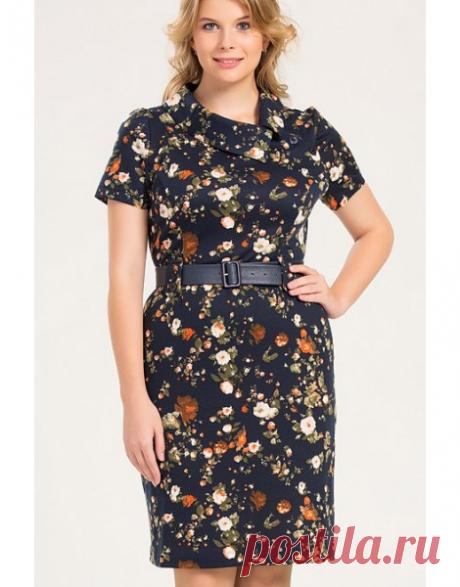 Платье Ремикс платье с ремнем 7235 в интернет магазине Мои Секреты