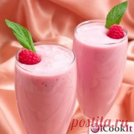 малиновый коктейль