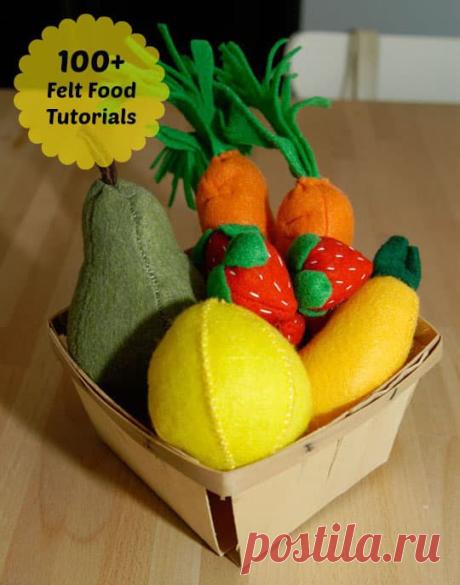 How To Make Felt Food: List of Free Tutorials | Apartment Therapy