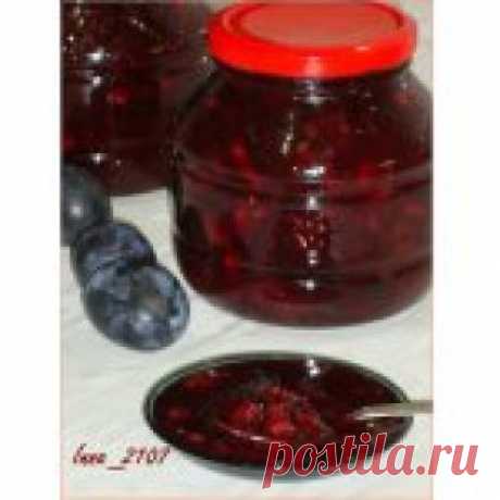 Варенье из сливы с орехами и корицей Кулинарный рецепт