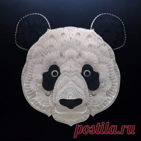 Многослойные портреты животных