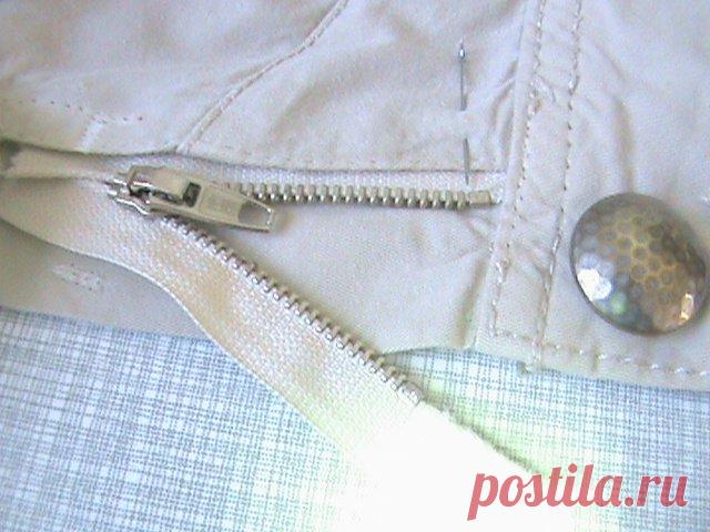 Меняем молнию в джинсах за 20 минут. Мастер-класс
