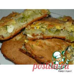 Быстрый капустный пирог - кулинарный рецепт