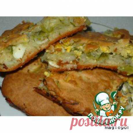 Быстрый капустный пирог - кулинарный рецепт