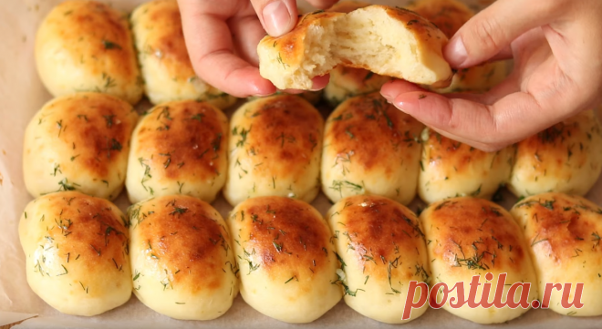 Нереально вкусные: пампушки чесночные без дрожжей за 5 минут! | Советы по дому