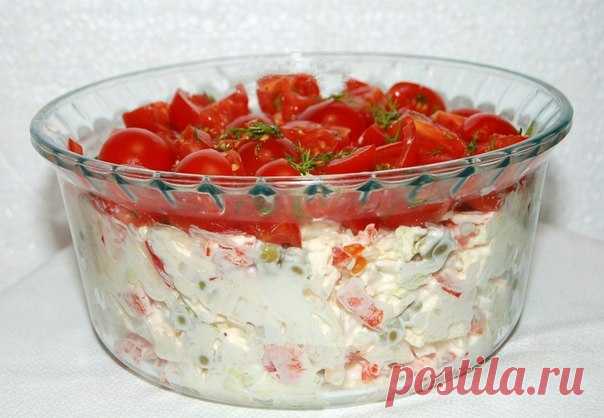Салат "Красная шапочка".