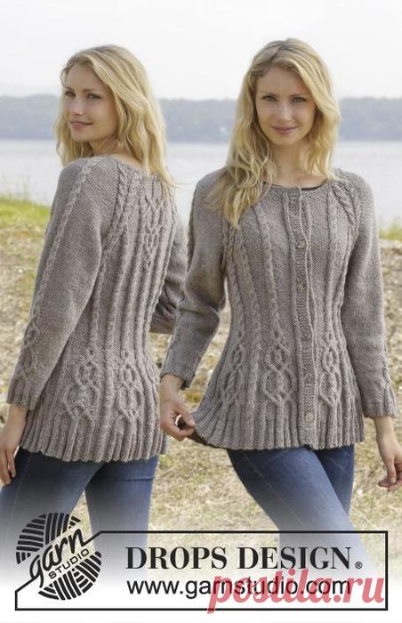 Alana Cardigan by DROPS Design