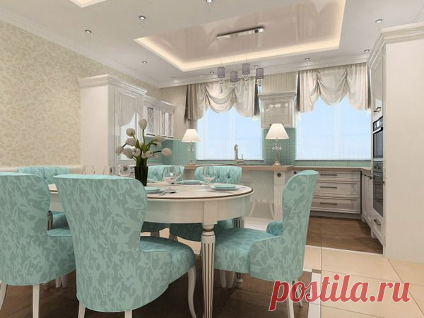 Великолепный интерьер современного коттеджа.