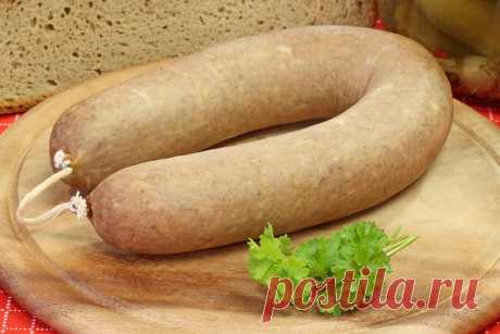 Простой и очень вкусный рецепт домашней вареной колбасы