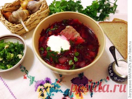 Борщ, как у мамы - "Неправильный" - пошаговый рецепт приготовления с фото
