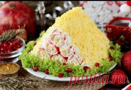 Оригинальный салат «Монастырская изба» — салат на Новый Год | Самые вкусные кулинарные рецепты