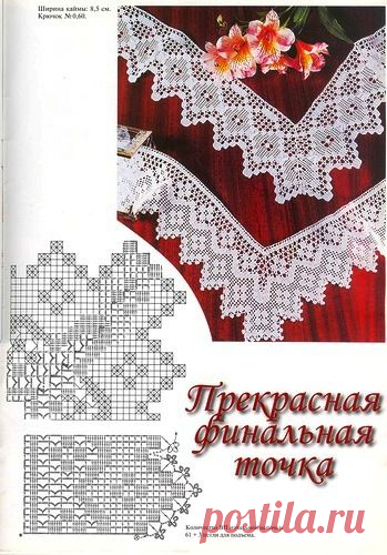 Кайма филеечкой в копилочку