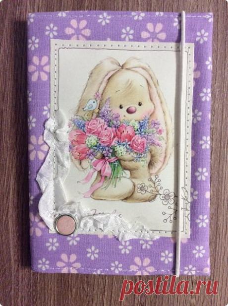 МК Тканевая обложка на паспорт