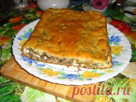 Пирог с мясом - рецепты с / Простые рецепты