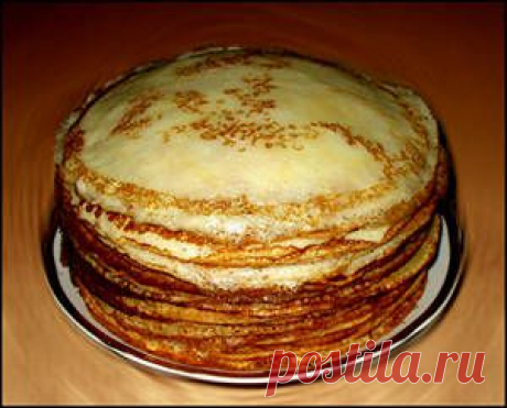 Блины тонкие на молоке рецепт