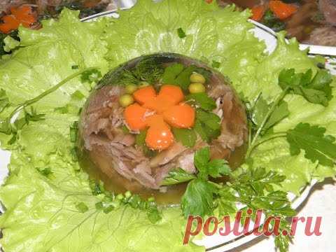 ХОЛОДЕЦ без желатина, прозрачный, изумительно вкусный!