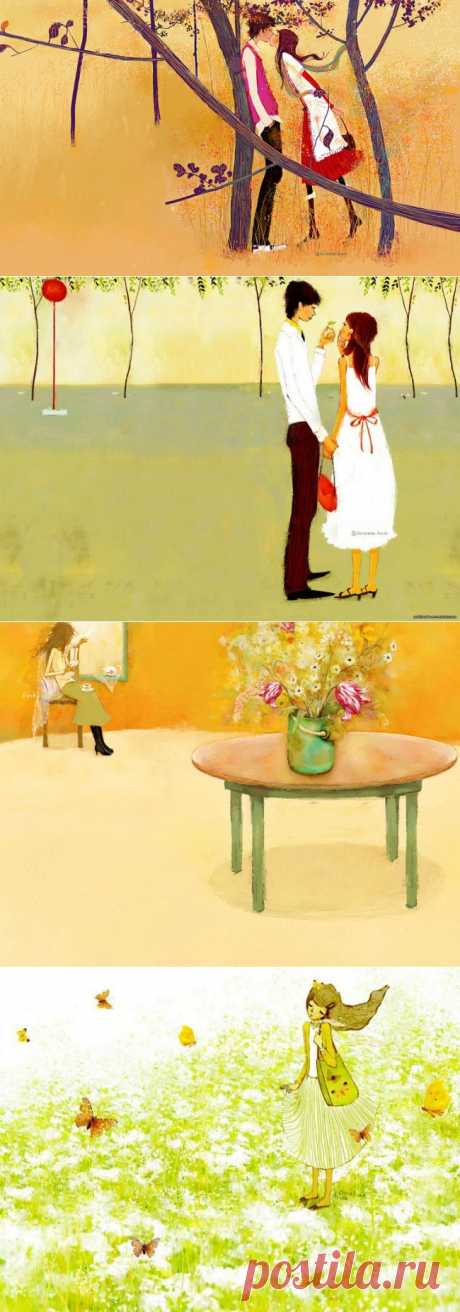 Christian Asuh. Глядя на эти картины, срочно хочется влюбиться.