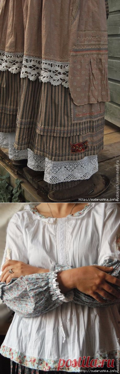 Русское бохо Евдокии Прохоровой. Детали крупным планом