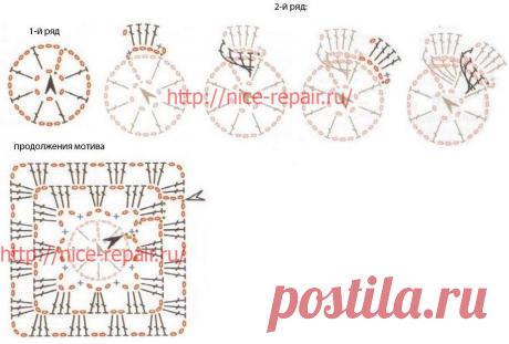 Плед с цветочками