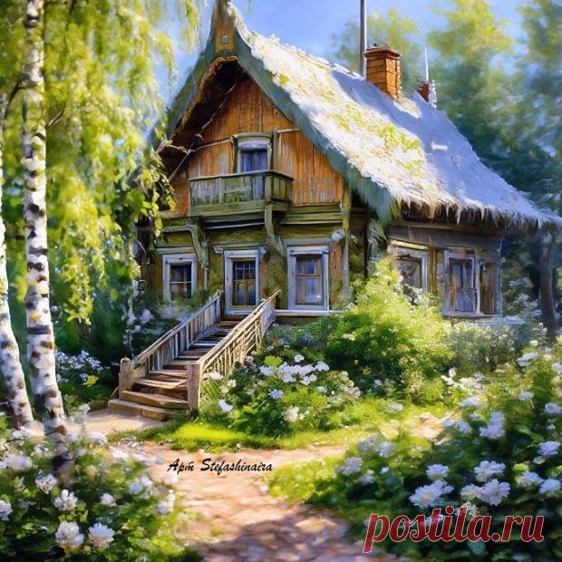 Что снилось тебе, изба? ~ Стихи (Лирика пейзажная)