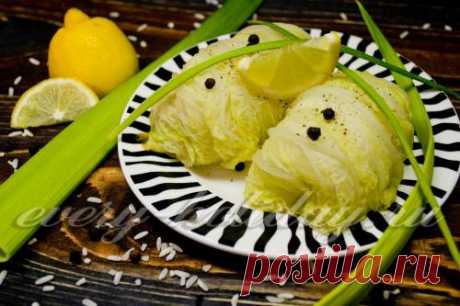 Голубцы из китайской капусты, рецепт пошагово с фото