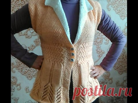 Жилет женский. Часть 1\2