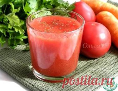 Фреш "Томат и морковь" – кулинарный рецепт