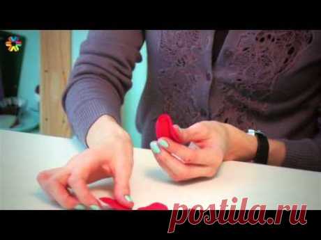 Мастер класс. Японские розы - YouTube