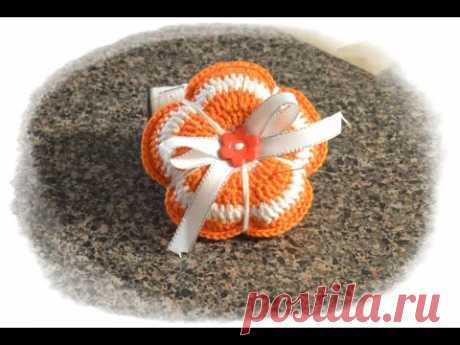 Вязание крючком. Игольница. Needle-holder crochet.