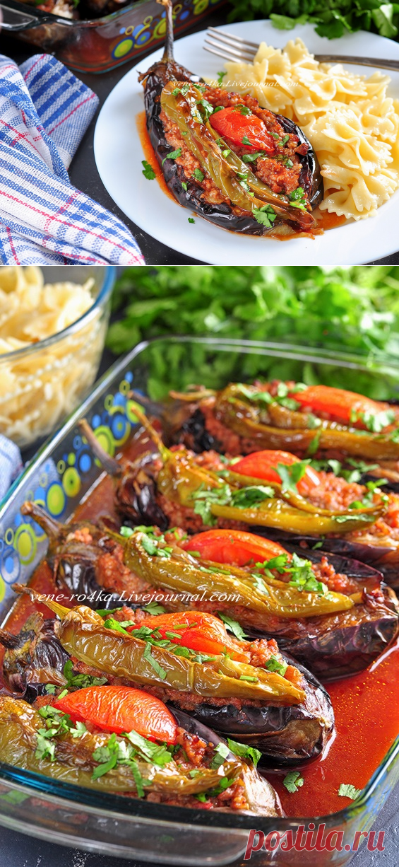 Турецкая кухня: Карныярык («распоротый живот»)/ Karnıyarık - Вкусная пауза — LiveJournal