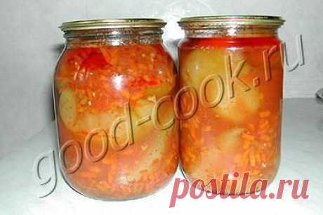 Хорошая кухня - перцы, фаршированные морковью и луком. Кулинарная книга рецептов. Салаты, выпечка.