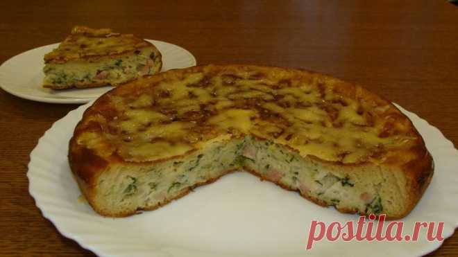 Пирог с капустой на сковороде - Простые рецепты Овкусе.ру
