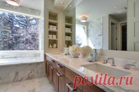 Полезные и практичные полки в ванную комнату / Все для женщины