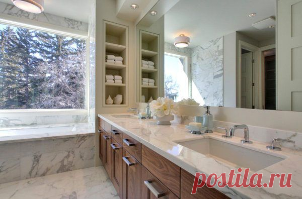Полезные и практичные полки в ванную комнату / Все для женщины