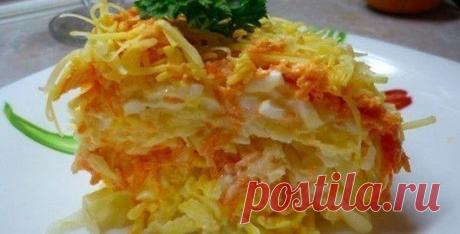 Очень-очень простой, но бесподобно вкусный салат «Французский» - Люблю готовить