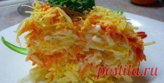 Очень-очень простой, но бесподобно вкусный салат «Французский» - Люблю готовить