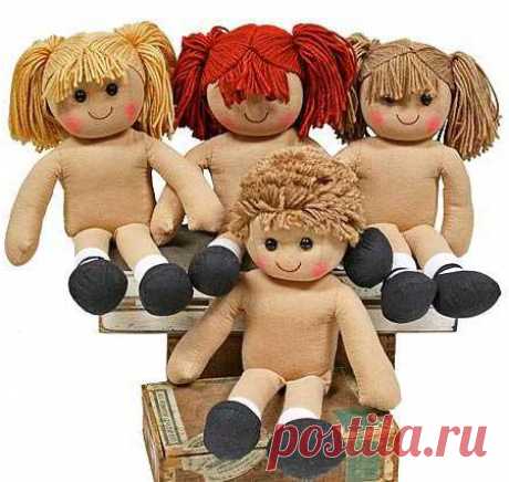 Как сделать волосы для куклы своими руками: мастер-класс. Как пришить волосы кукле - FB.ru