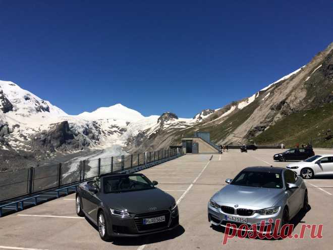 BMW M4 и Audi TT в Альпах (часть 2/2)
