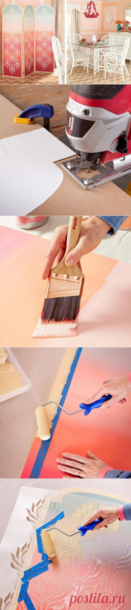 Делаем ширму своими руками