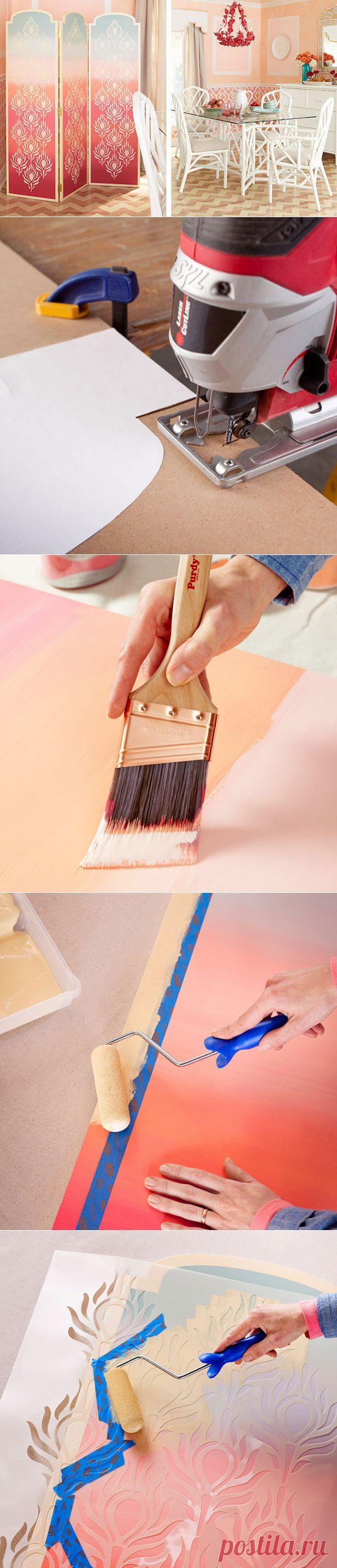 Делаем ширму своими руками